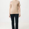 Iqoniq Manuel recycled cotton t-shirt undyed - Heather Brown