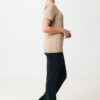 Iqoniq Manuel recycled cotton t-shirt undyed - Heather Brown