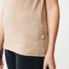 Iqoniq Manuel recycled cotton t-shirt undyed - Heather Brown