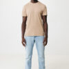 Iqoniq Manuel recycled cotton t-shirt undyed - Heather Brown