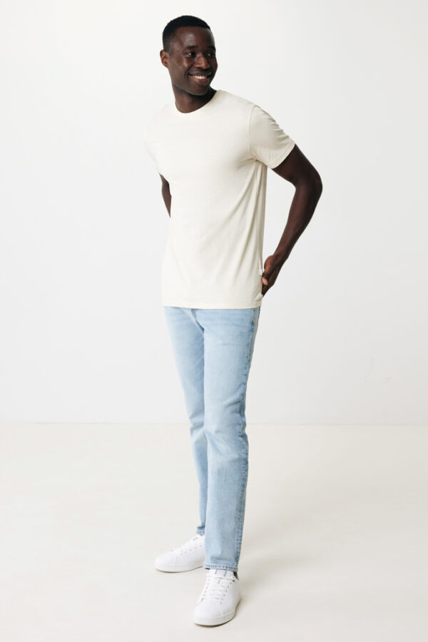 Iqoniq Manuel recycled cotton t-shirt undyed - Natural Raw