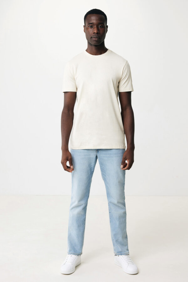 Iqoniq Manuel recycled cotton t-shirt undyed - Natural Raw