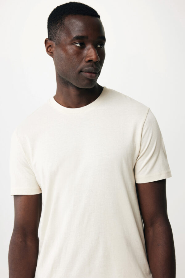 Iqoniq Manuel recycled cotton t-shirt undyed - Natural Raw