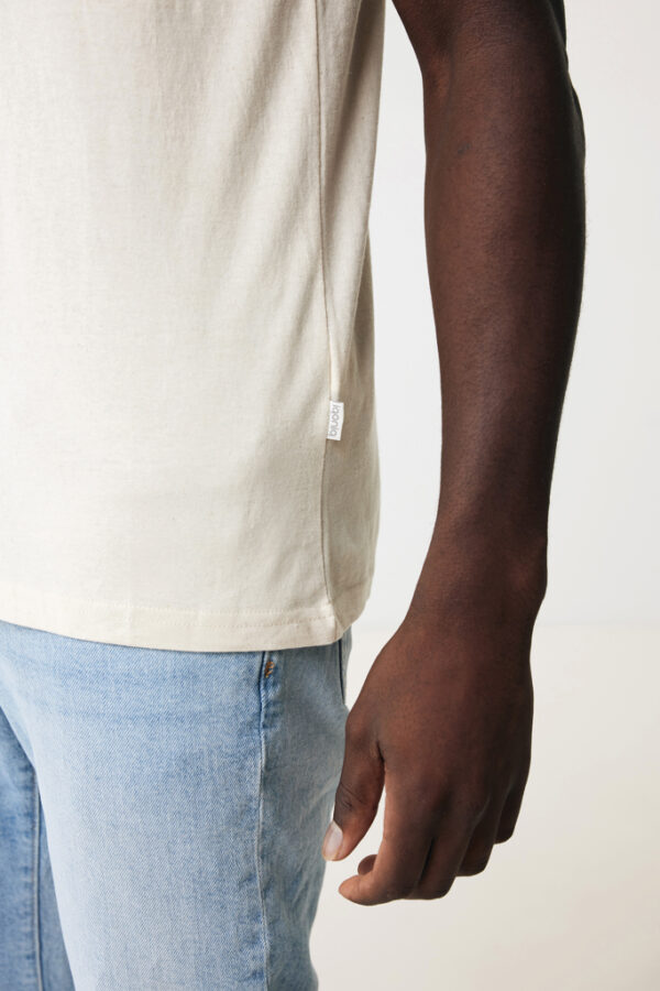 Iqoniq Manuel recycled cotton t-shirt undyed - Natural Raw