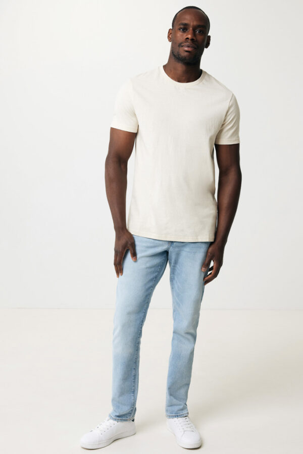 Iqoniq Manuel recycled cotton t-shirt undyed - Natural Raw