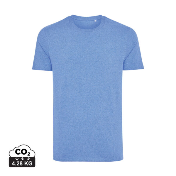 Iqoniq Manuel recycled cotton t-shirt undyed - Heather Blue