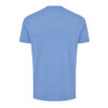 Iqoniq Manuel recycled cotton t-shirt undyed - Heather Blue