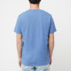 Iqoniq Manuel recycled cotton t-shirt undyed - Heather Blue