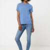 Iqoniq Manuel recycled cotton t-shirt undyed - Heather Blue