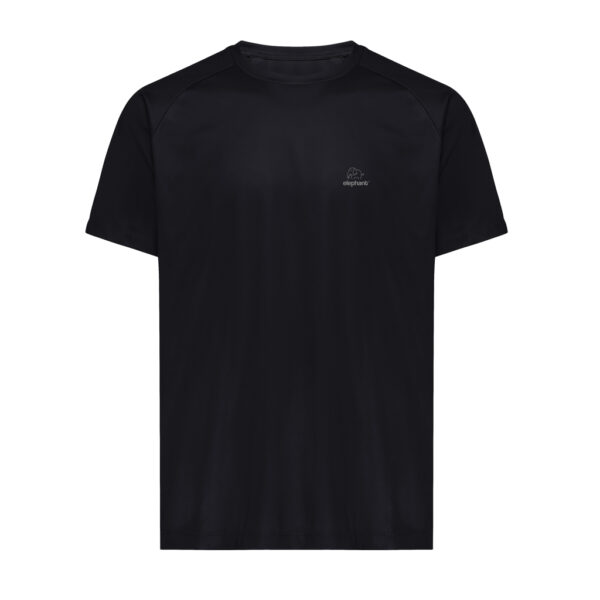 Iqoniq Tikal recycled polyester quick dry sport t-shirt - Black