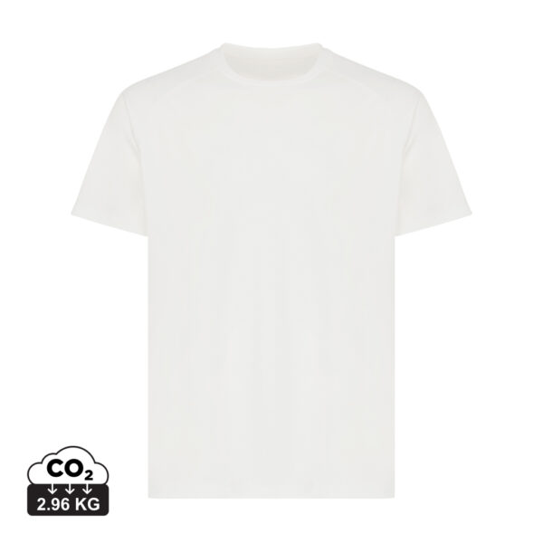 Iqoniq Tikal recycled polyester quick dry sport t-shirt - White