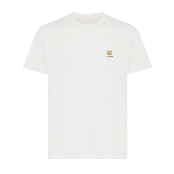 Iqoniq Tikal recycled polyester quick dry sport t-shirt - White