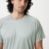 Iqoniq Tikal recycled polyester quick dry sport t-shirt - Iceberg Green