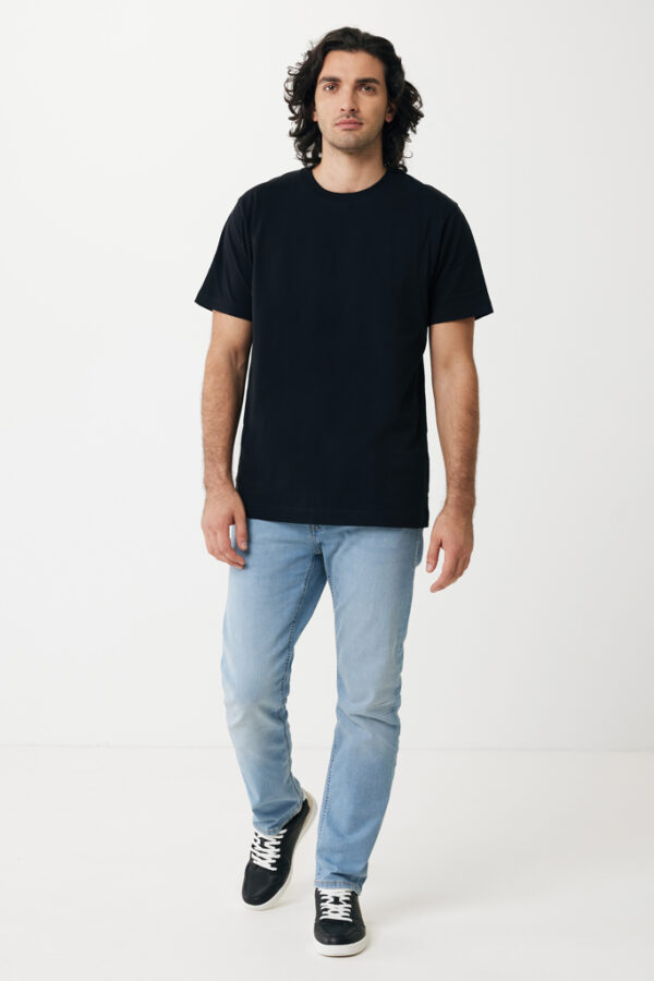 Iqoniq Kakadu relaxed recycled cotton t-shirt - Black