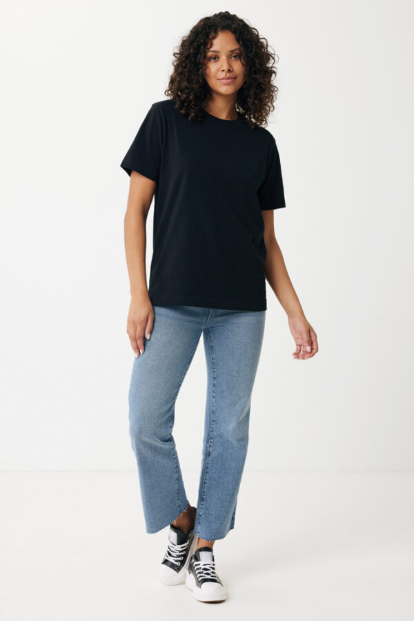 Iqoniq Kakadu relaxed recycled cotton t-shirt - Black