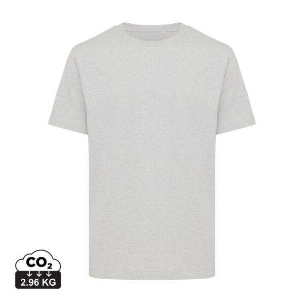 Iqoniq Kakadu relaxed recycled cotton t-shirt - Heather Grey