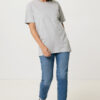 Iqoniq Kakadu relaxed recycled cotton t-shirt - Heather Grey