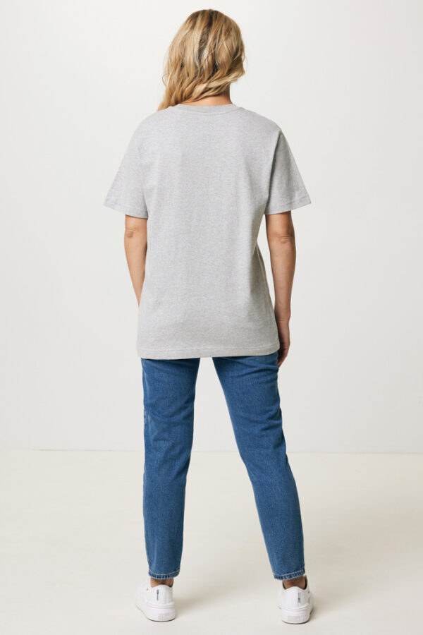 Iqoniq Kakadu relaxed recycled cotton t-shirt - Heather Grey