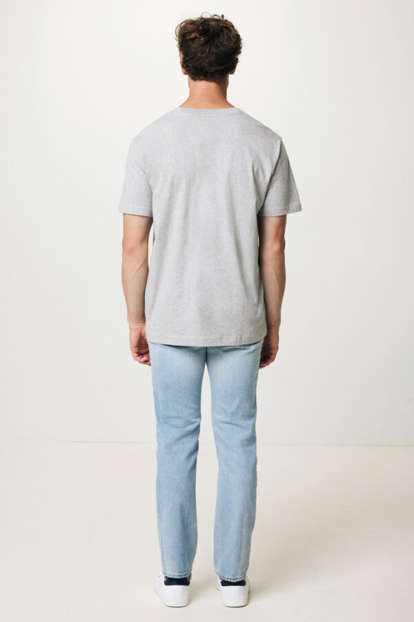 Iqoniq Kakadu relaxed recycled cotton t-shirt - Heather Grey