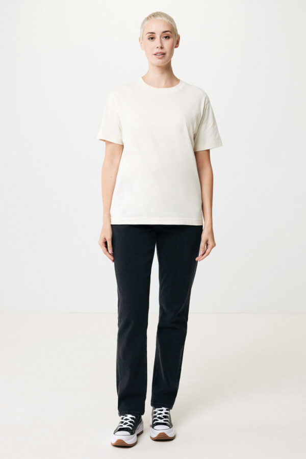 Iqoniq Kakadu relaxed recycled cotton t-shirt - Natural Raw