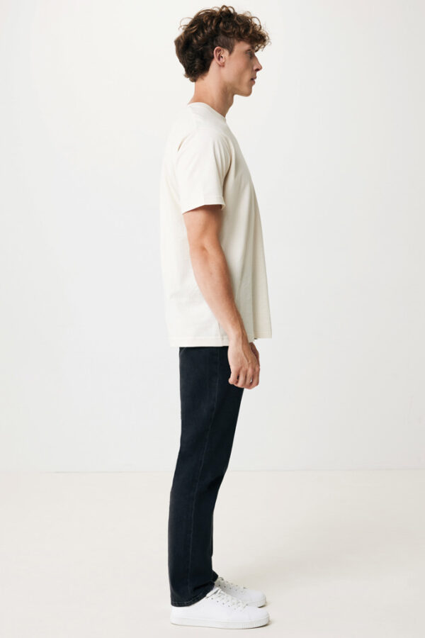 Iqoniq Kakadu relaxed recycled cotton t-shirt - Natural Raw