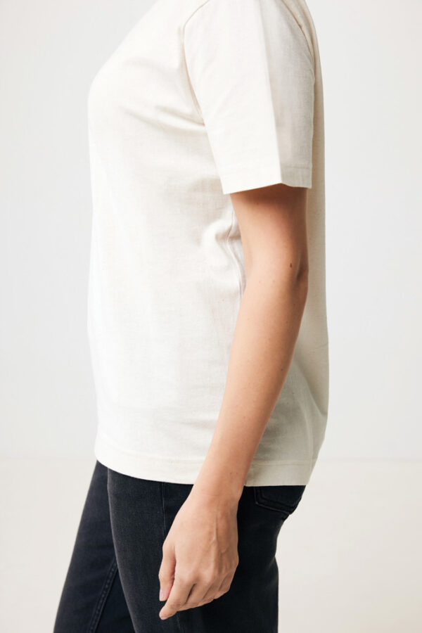 Iqoniq Kakadu relaxed recycled cotton t-shirt - Natural Raw