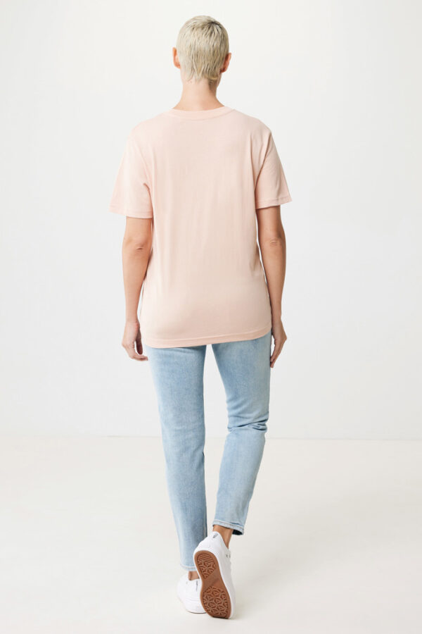 Iqoniq Kakadu relaxed recycled cotton t-shirt - Peach Nectar