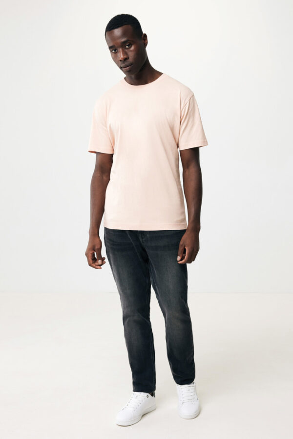 Iqoniq Kakadu relaxed recycled cotton t-shirt - Peach Nectar