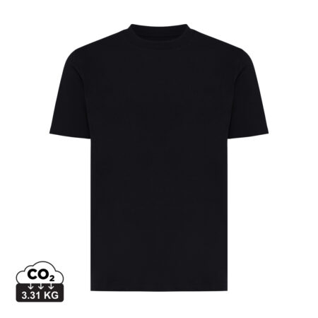 Iqoniq Sierra lightweight recycled cotton t-shirt - Black