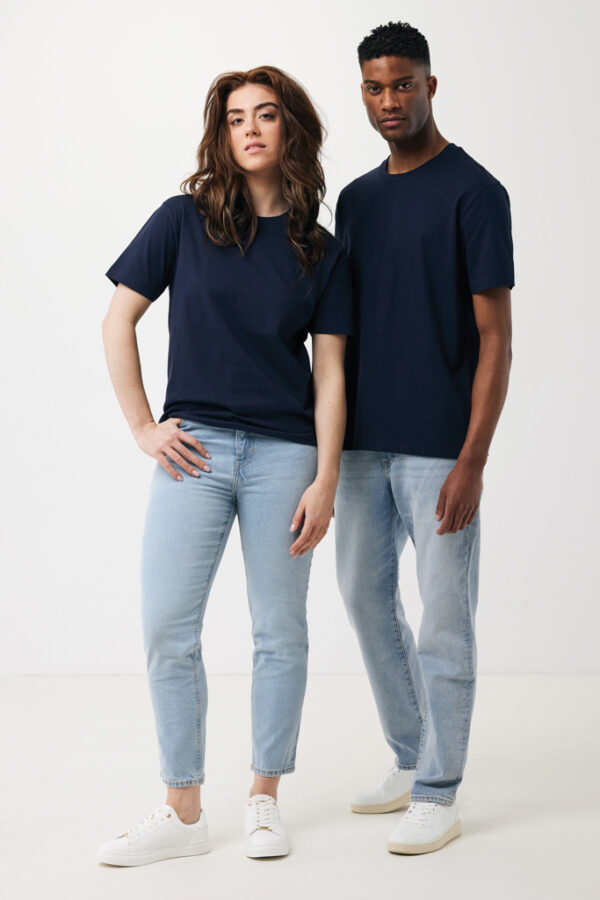 Iqoniq Teide recycled cotton t-shirt - Navy