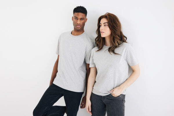 Iqoniq Teide recycled cotton t-shirt - Heather Grey