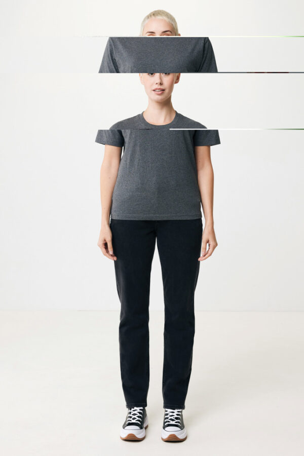 Iqoniq Teide recycled cotton t-shirt - Heather Anthracite