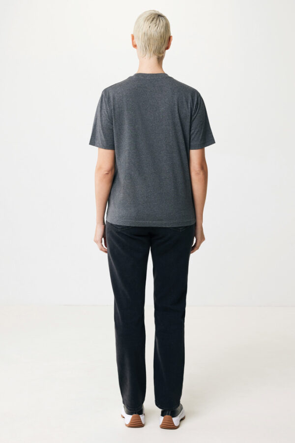 Iqoniq Teide recycled cotton t-shirt - Heather Anthracite