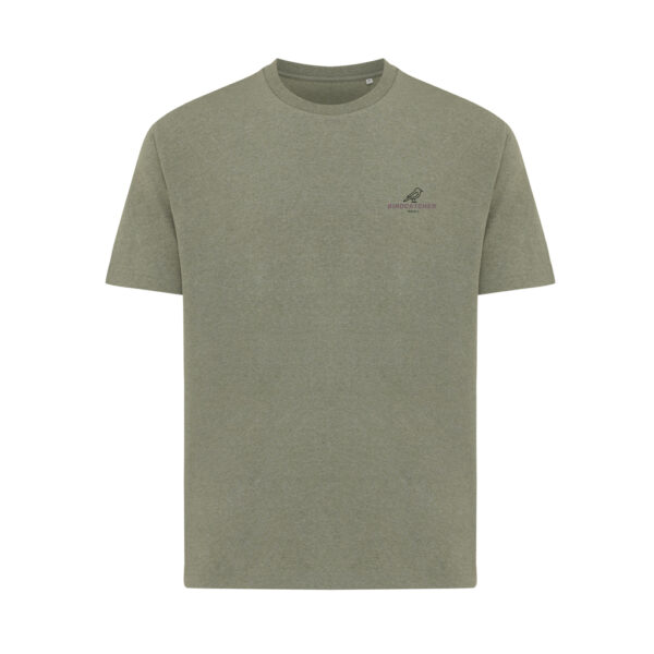 Iqoniq Teide recycled cotton t-shirt - Heather Green