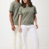 Iqoniq Teide recycled cotton t-shirt - Heather Green