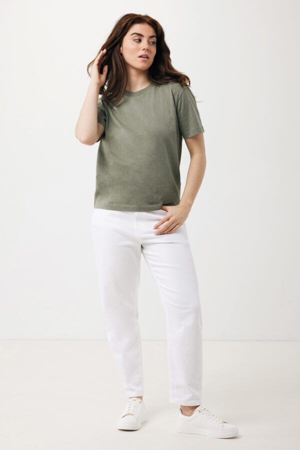 Iqoniq Teide recycled cotton t-shirt - Heather Green