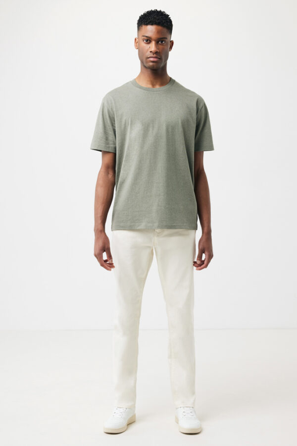 Iqoniq Teide recycled cotton t-shirt - Heather Green