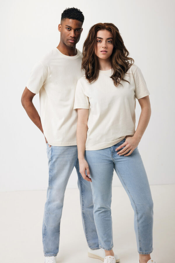 Iqoniq Teide recycled cotton t-shirt - Natural Raw