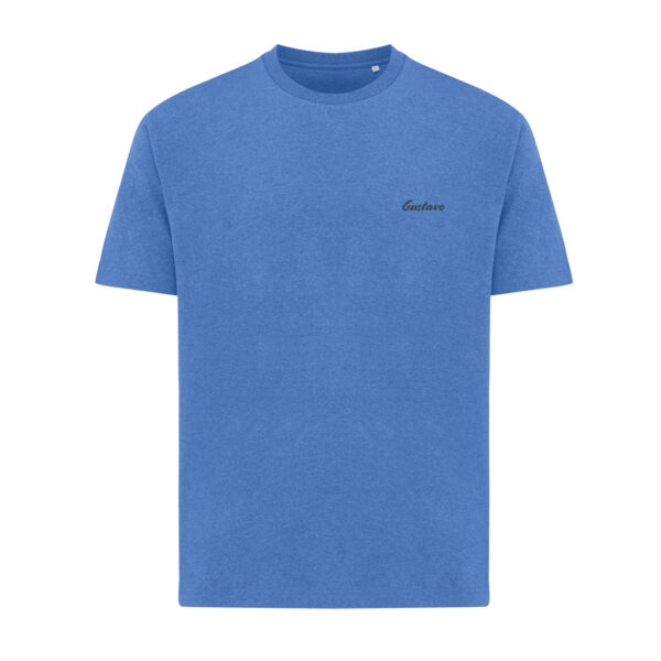 Iqoniq Teide recycled cotton t-shirt - Heather Blue