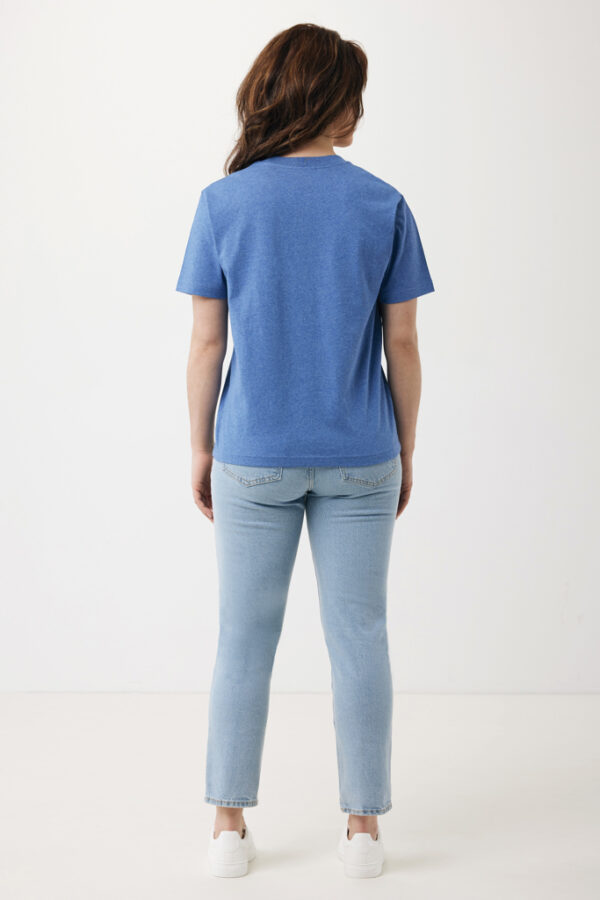 Iqoniq Teide recycled cotton t-shirt - Heather Blue