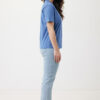 Iqoniq Teide recycled cotton t-shirt - Heather Blue