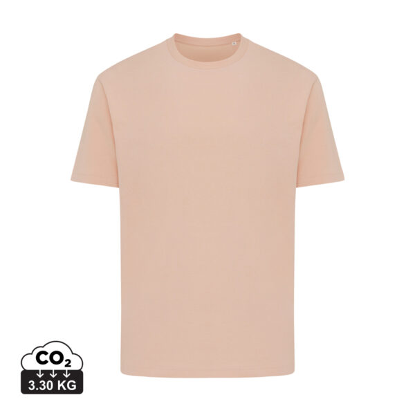 Iqoniq Teide recycled cotton t-shirt - Peach Nectar