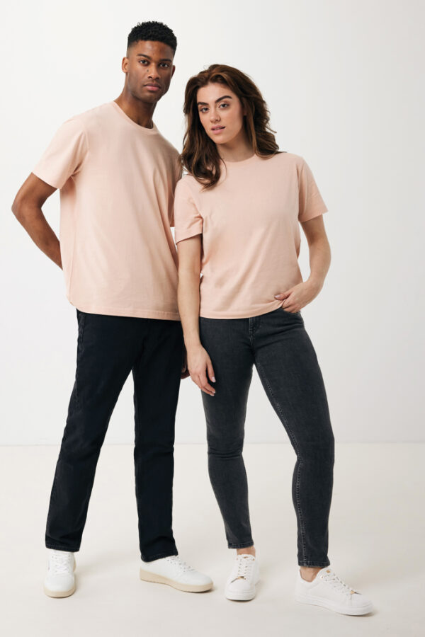 Iqoniq Teide recycled cotton t-shirt - Peach Nectar