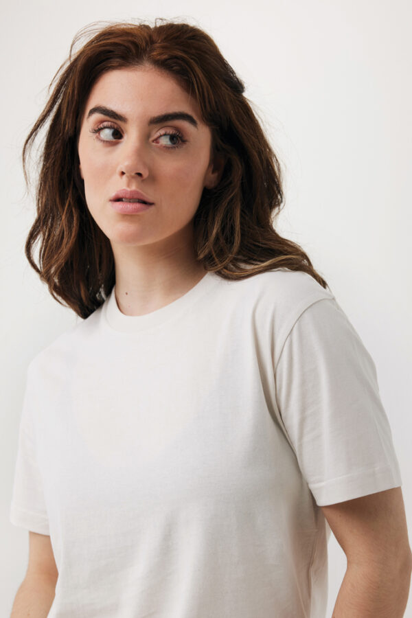 Iqoniq Teide recycled cotton t-shirt - Ivory White