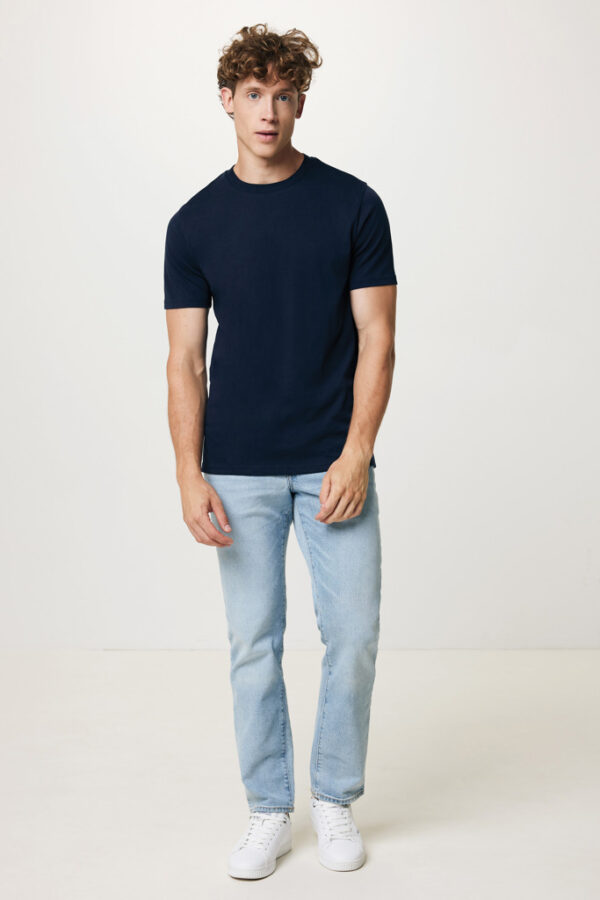 Iqoniq Brett recycled cotton t-shirt - Navy