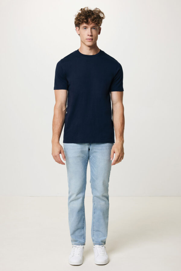 Iqoniq Brett recycled cotton t-shirt - Navy