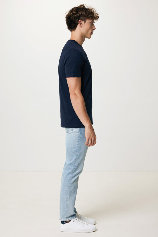 Iqoniq Brett recycled cotton t-shirt - Navy