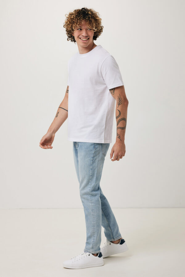 Iqoniq Brett recycled cotton t-shirt - Recycled White