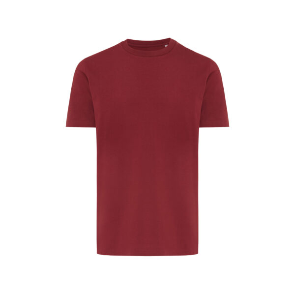 Iqoniq Brett recycled cotton t-shirt - Burgundy