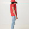 Iqoniq Brett recycled cotton t-shirt - Luscious Red